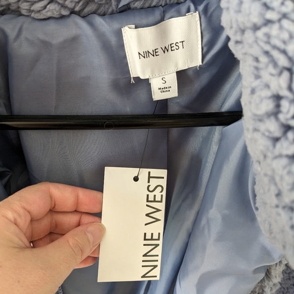 NWT Nine West Fuzzy Jacket - Picture 2 of 3